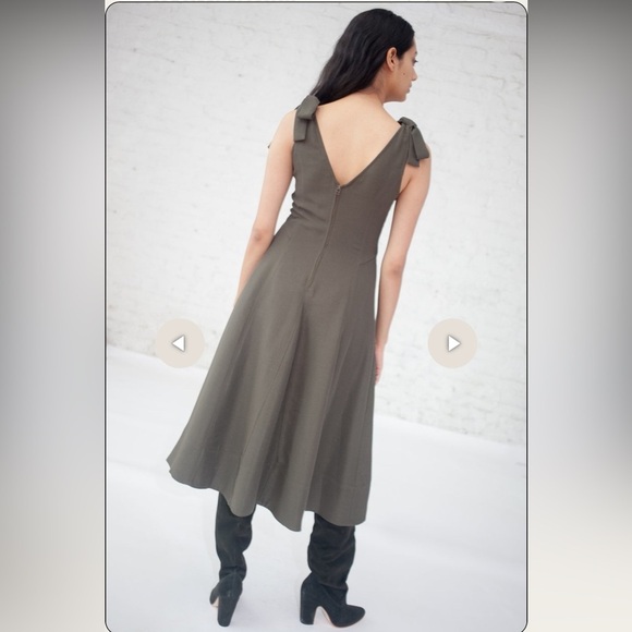 Ulla Johnson — Lana Dress in Army - Picture 6 of 16